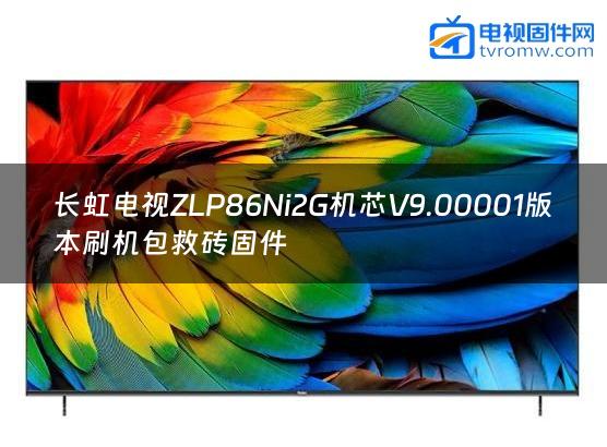 长虹电视ZLP86Ni2G机芯V9.00001版本刷机包救砖固件