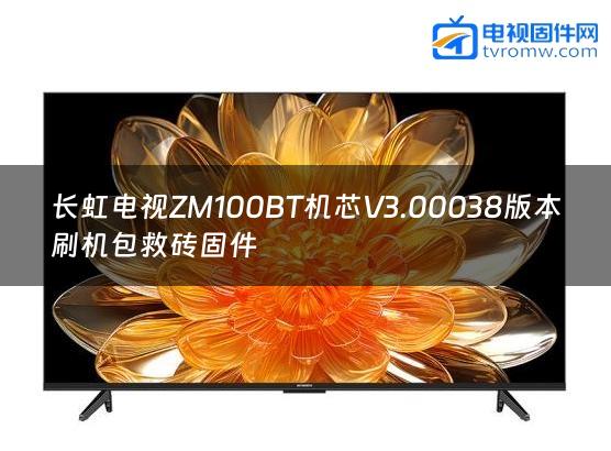 长虹电视ZM100BT机芯V3.00038版本刷机包救砖固件